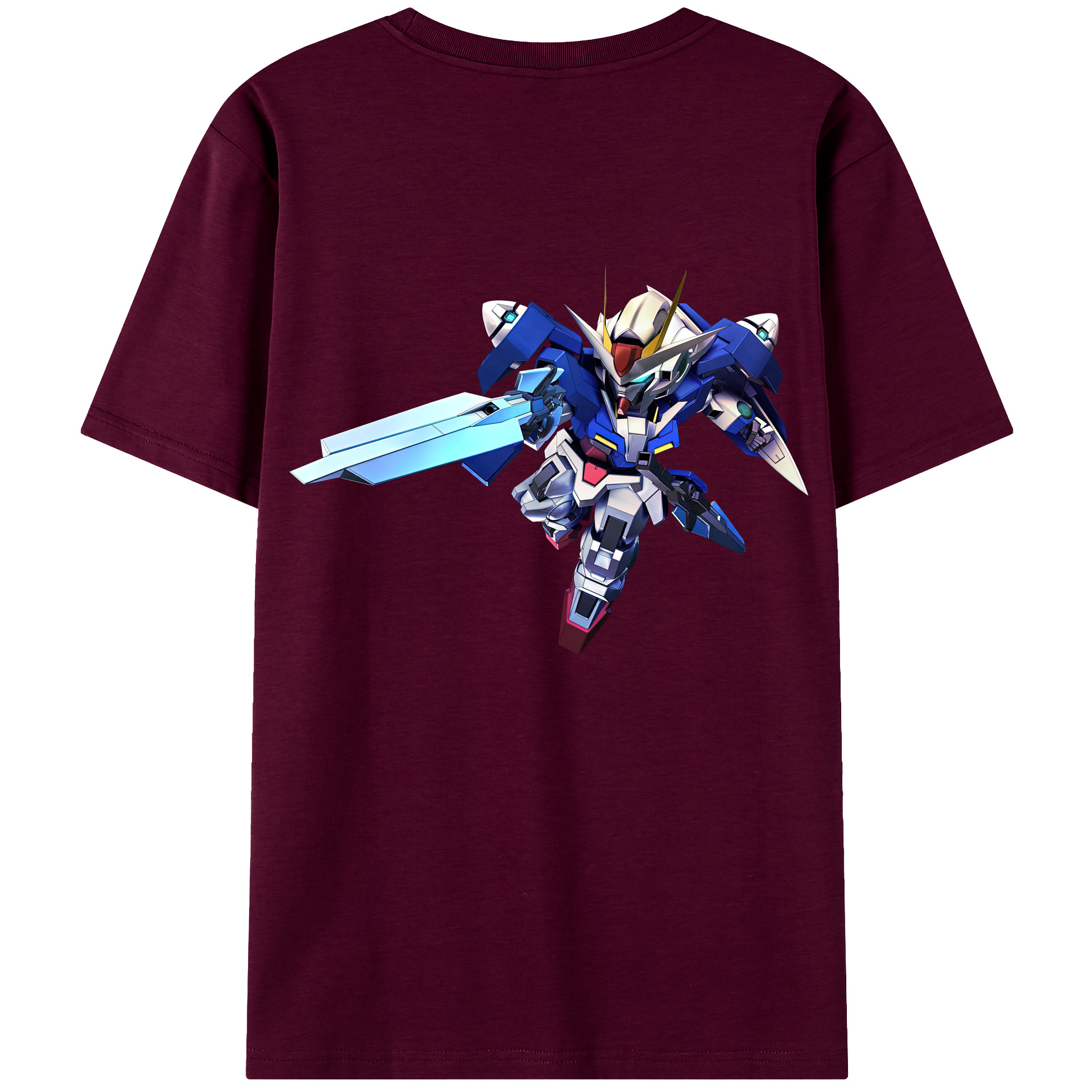 （画像用） 機動戦士ガンダム Mobile Suit Gundam レディース半袖Tシャツ(バックプリント)
